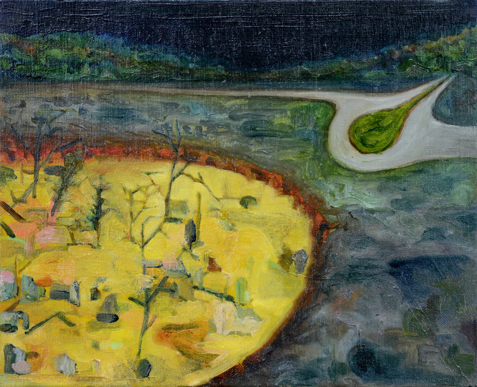 Mariano Ching, Golden Land Lurking, 2025