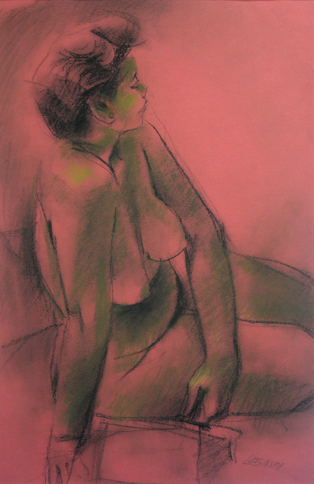 Cesar Legaspi, Female Nude, undated