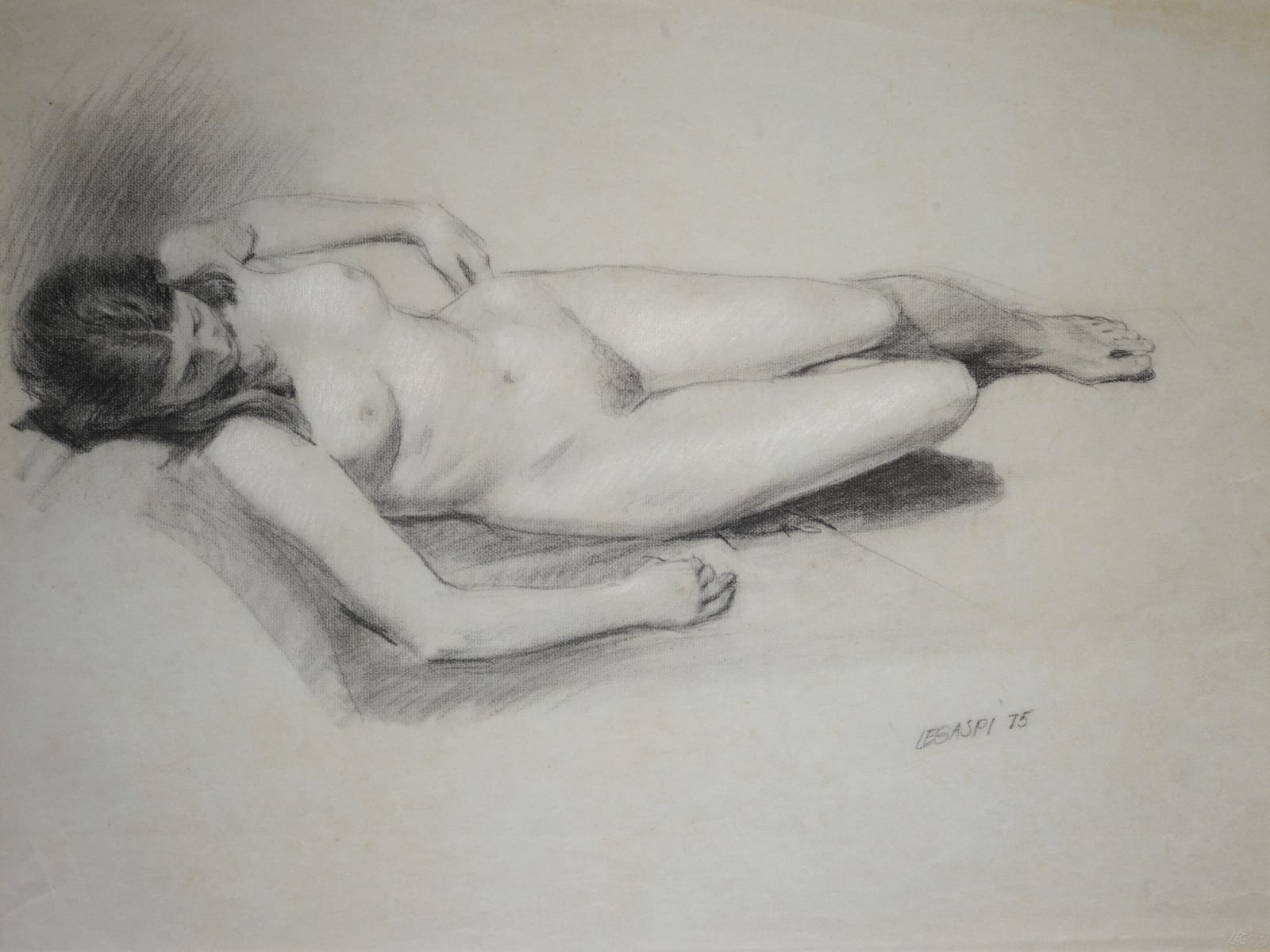 Cesar Legaspi, Female Nude 2, 1975