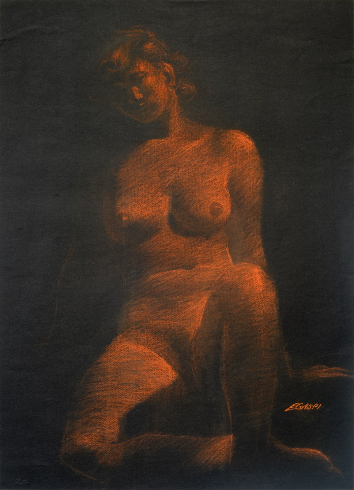 Cesar Legaspi, Female Nude 5, undated