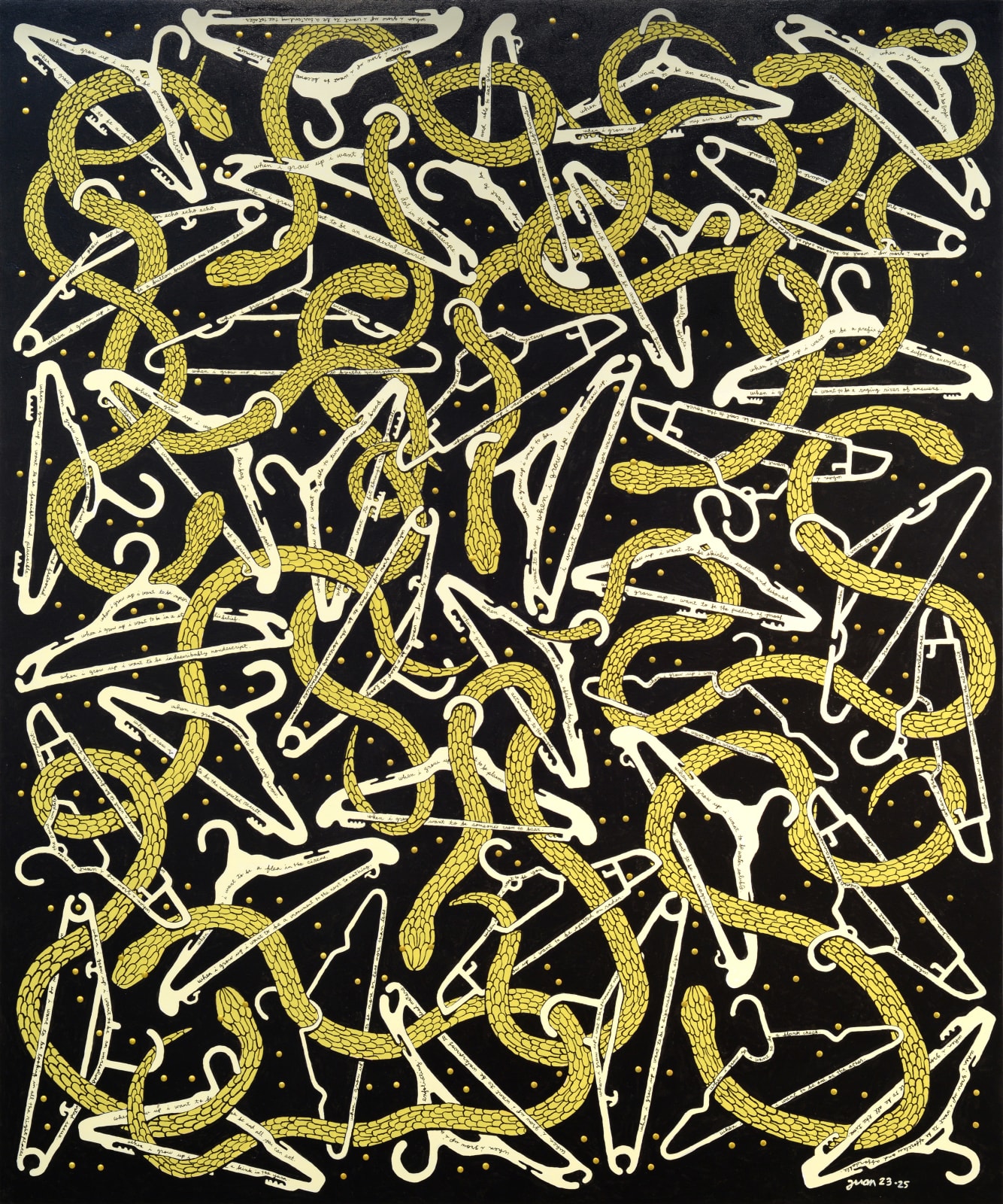 Juan Alcazaren III, Snakes and Hang Ups , 2023-2025