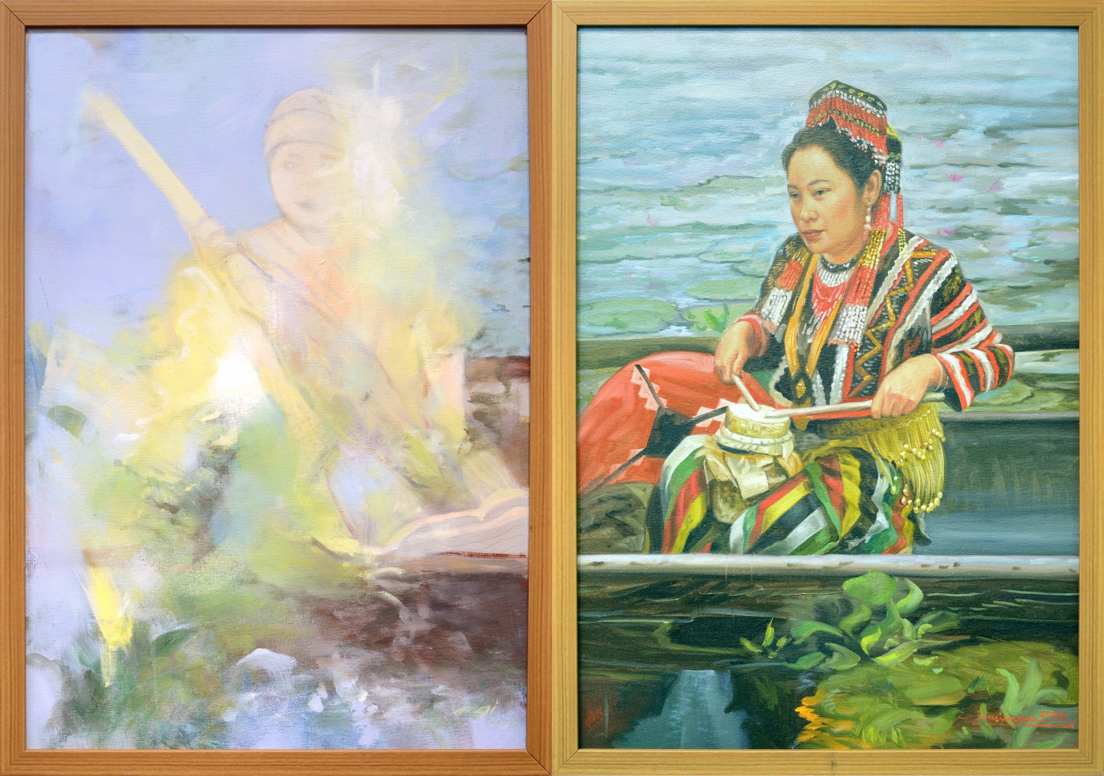 Grace Impas and Jun Impas, T’boli Portrait II, 2025