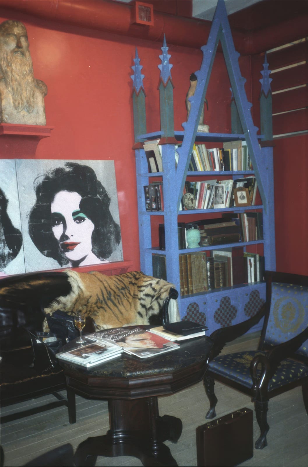 Marianne Sayn-Wittgenstein-Sayn, At Andy Warhol's Factory, New York, NY, May, 1986