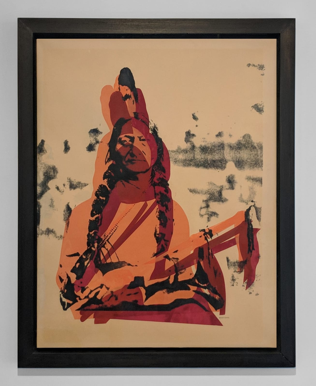 Andy Warhol, Sitting Bull, c. 1981