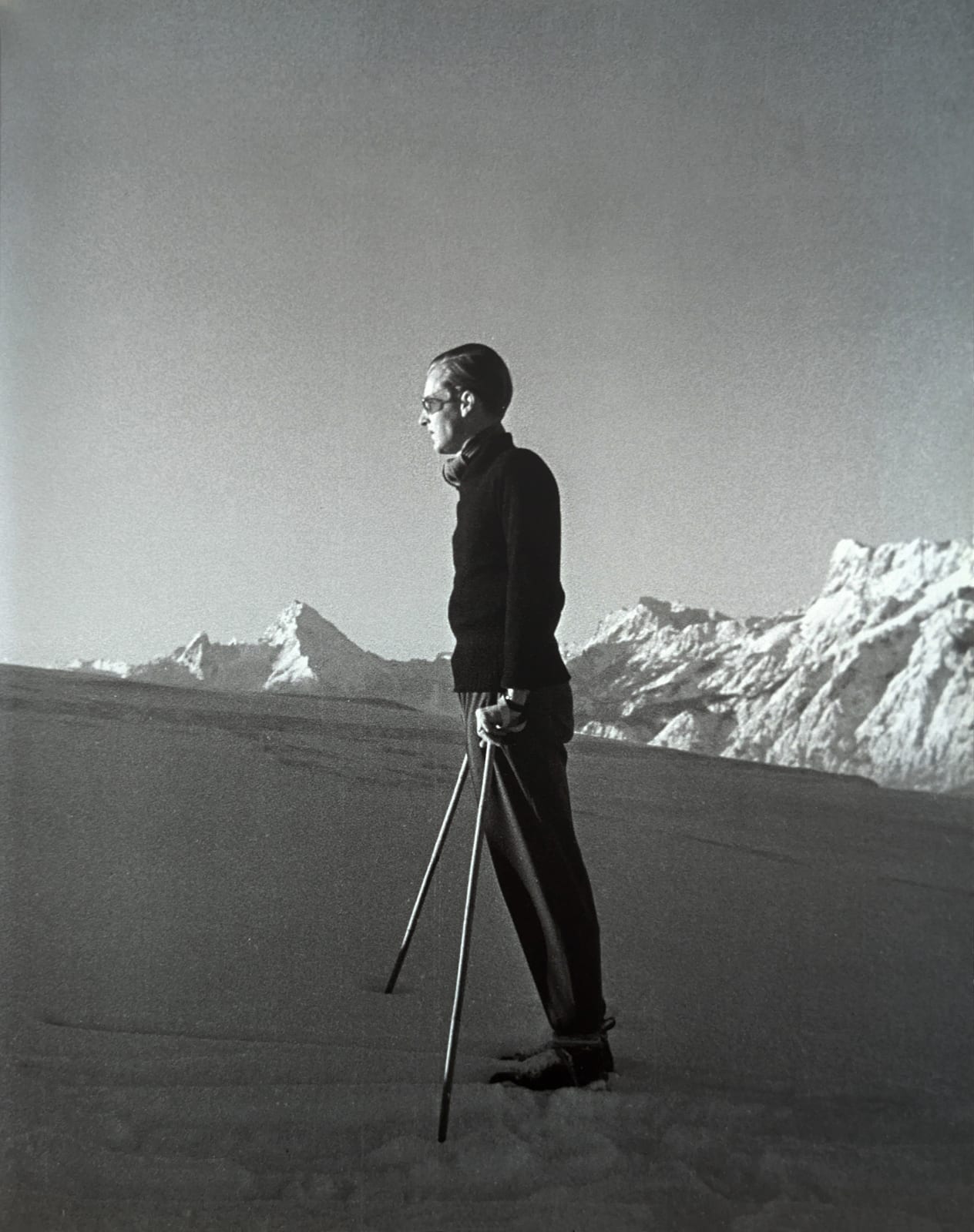 Marianne Sayn-Wittgenstein-Sayn, Ludwig Sayn-Wittgenstein, Gaisberg, Austria, February, 1942