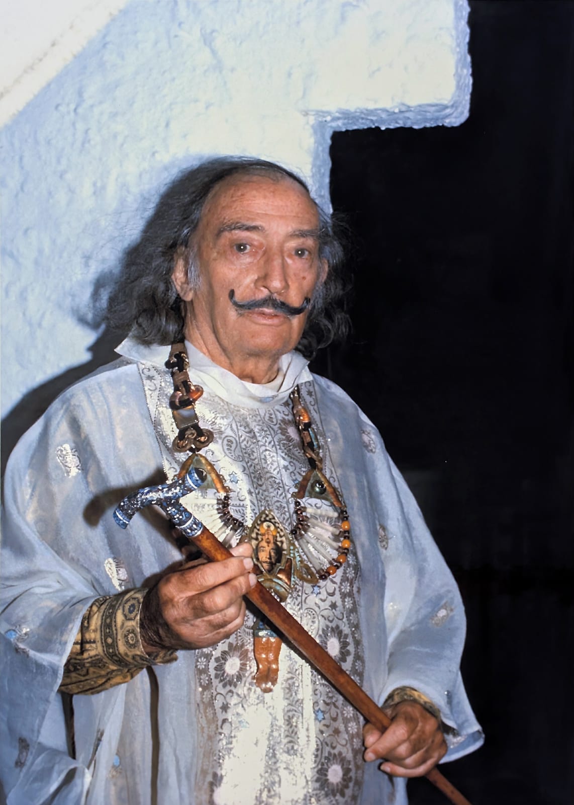 Marianne Sayn-Wittgenstein-Sayn, Salvador Dalí in his house, Cadaqués, Port Lligat, Spain, September, 1978