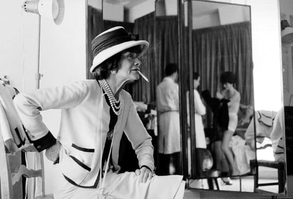 Douglas Kirkland, Mademoiselle Chanel in the Atelier, House Douglas Kirkland, Mademoiselle Chanel in the Atelier, House