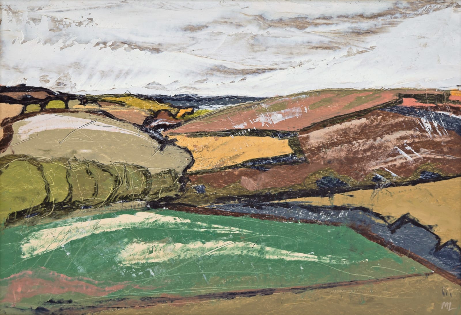 Max Leuchars, Block Landscape, Cornwall