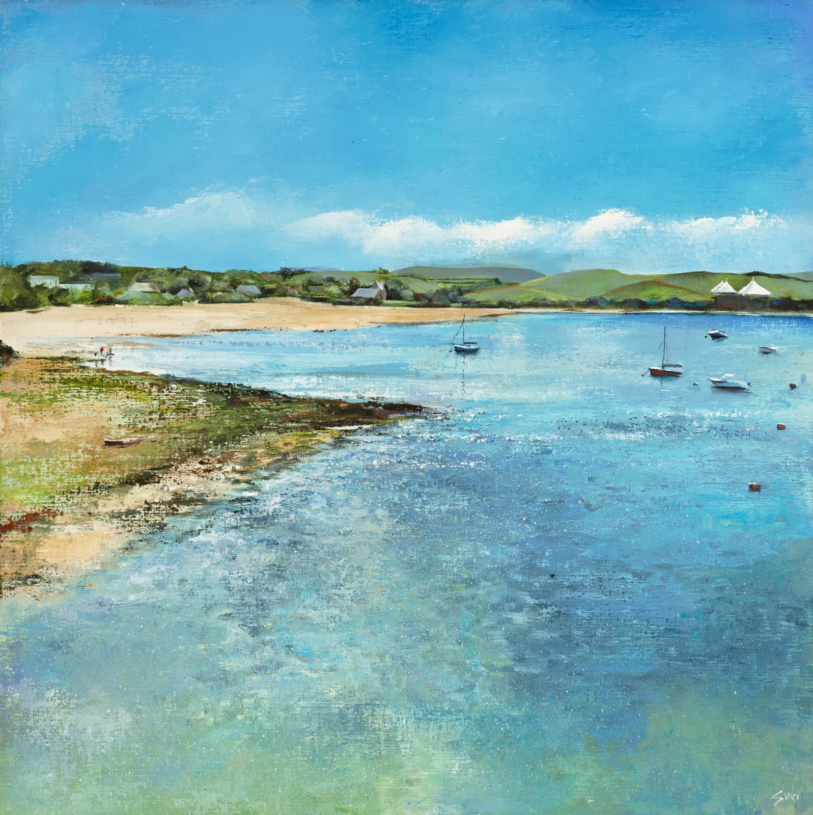 Suki Wapshott, Across to Porthilly