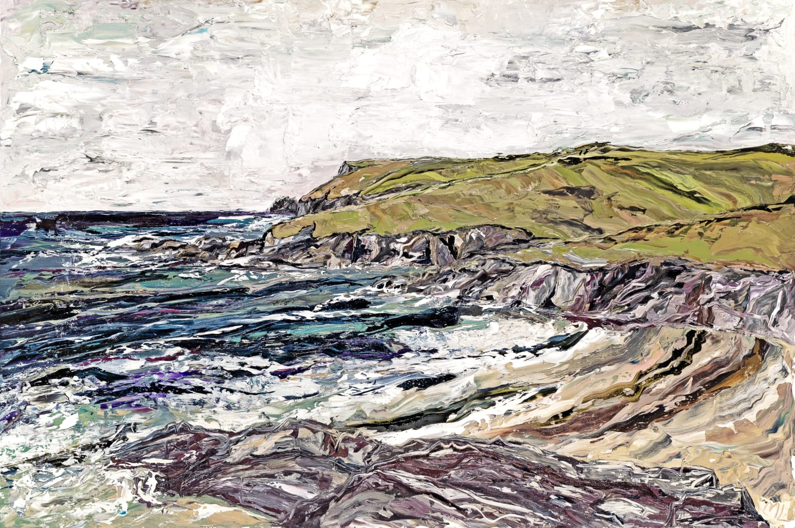Max Leuchars, Incoming Tide, Pentire Point