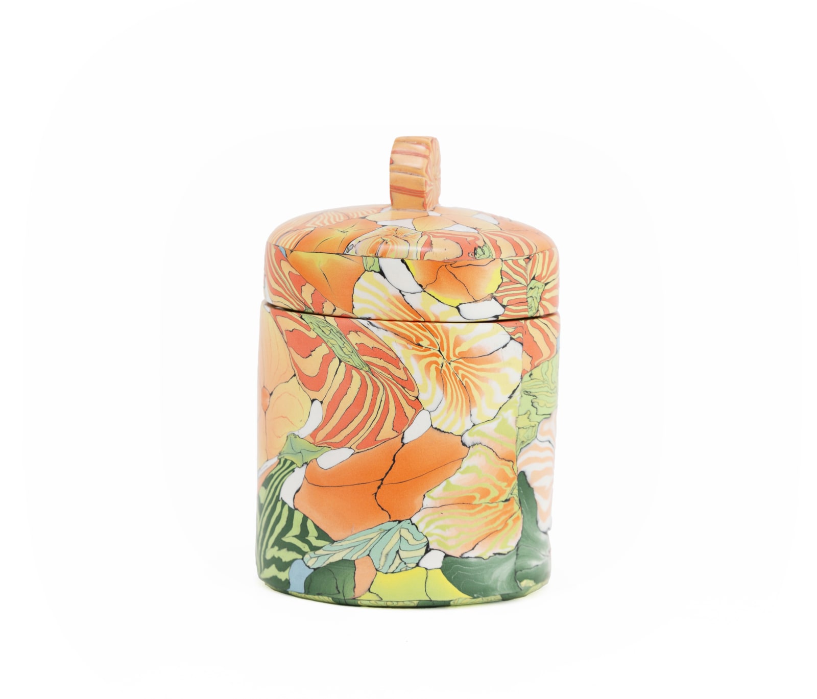 Judy McKenzie, Nerikomi Lidded Jar