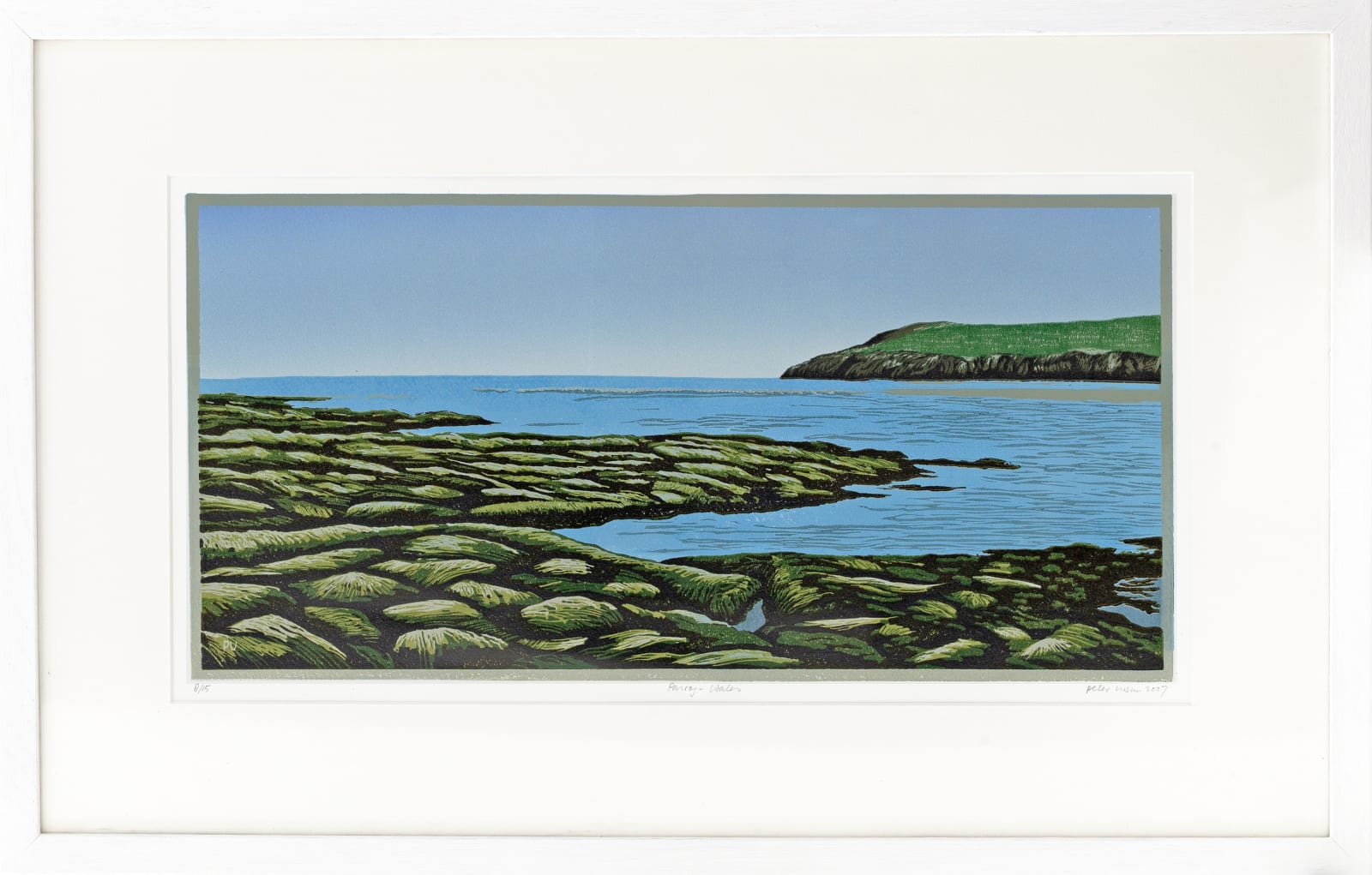 Peter Ursem, The Sea at Parrog, Wales