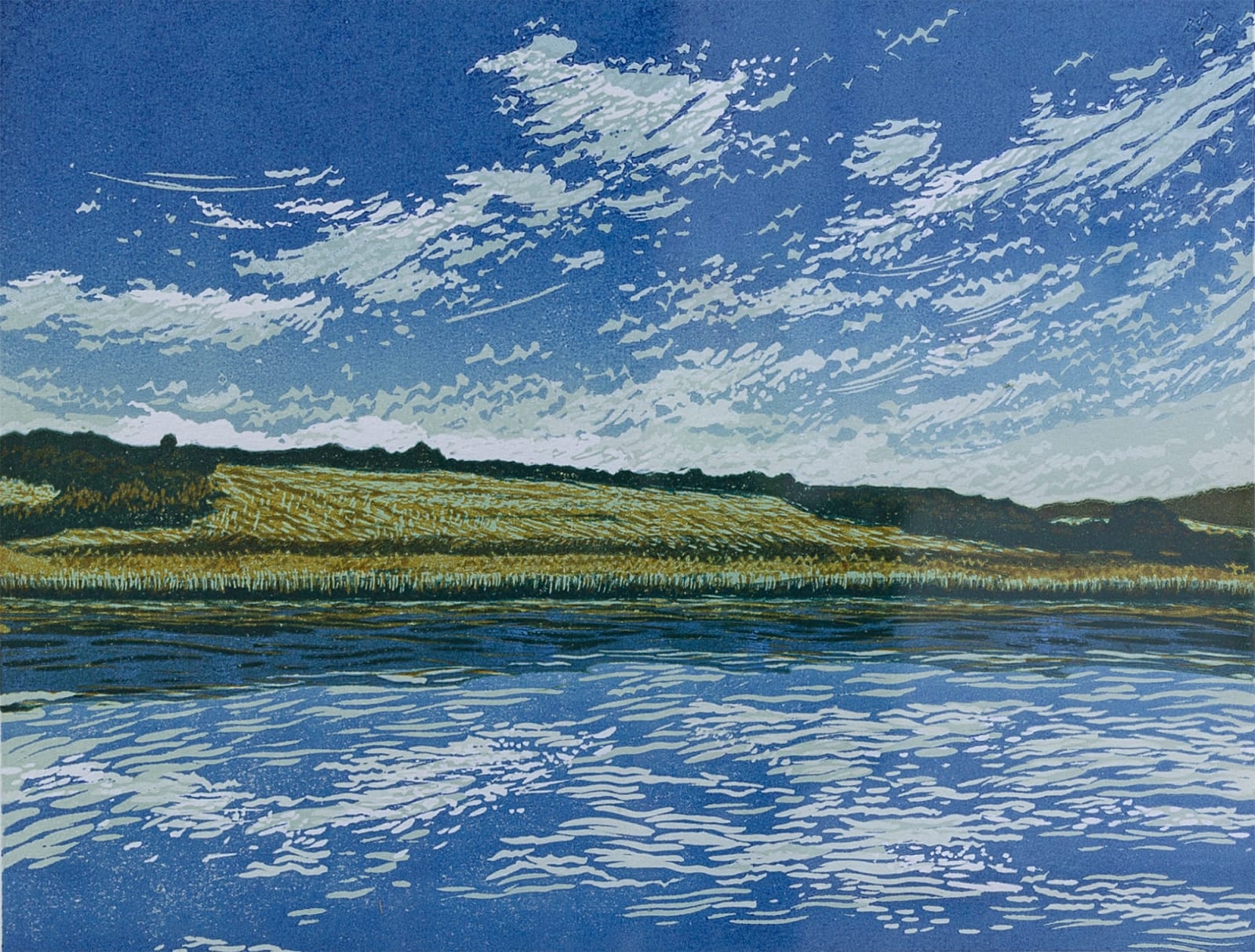Peter Ursem, Tamar Valley, River and Sky