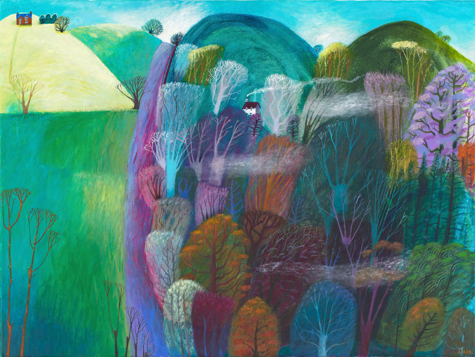 Debbie Lush, House on the Hill
