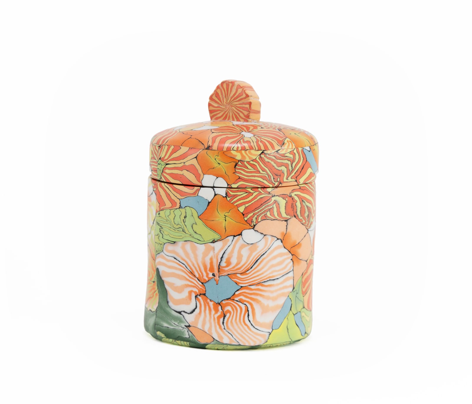 Judy McKenzie, Nerikomi Lidded Jar