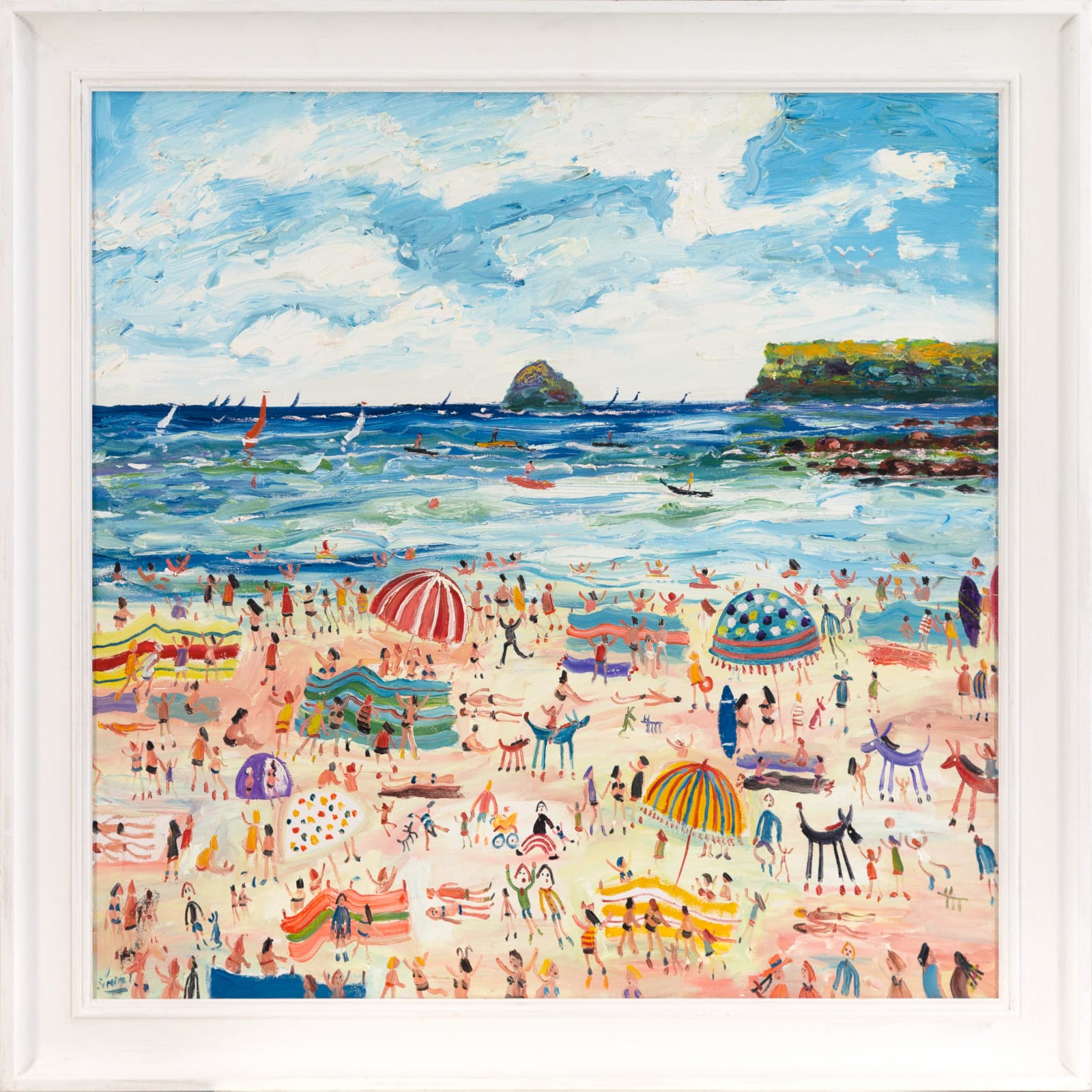 Simeon Stafford, Donkeys on Polzeath Beach