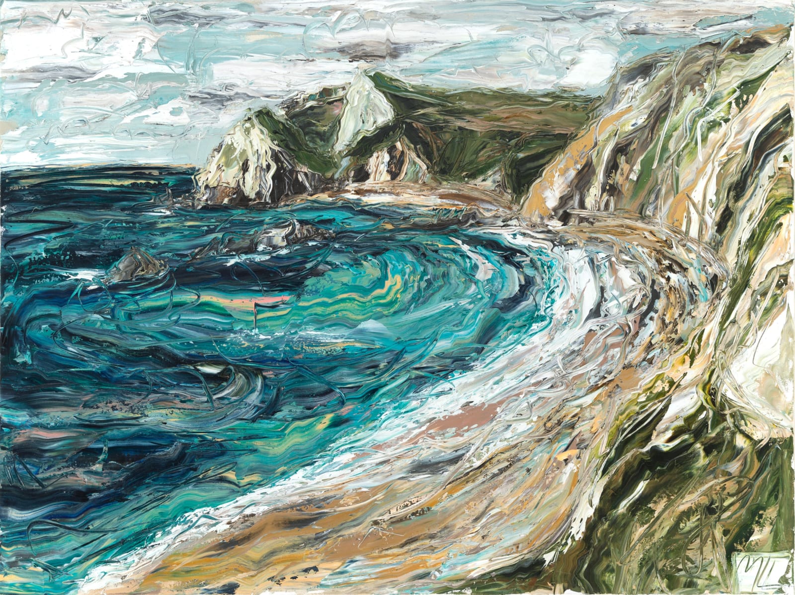 Max Leuchars, Lulworth Cove in June