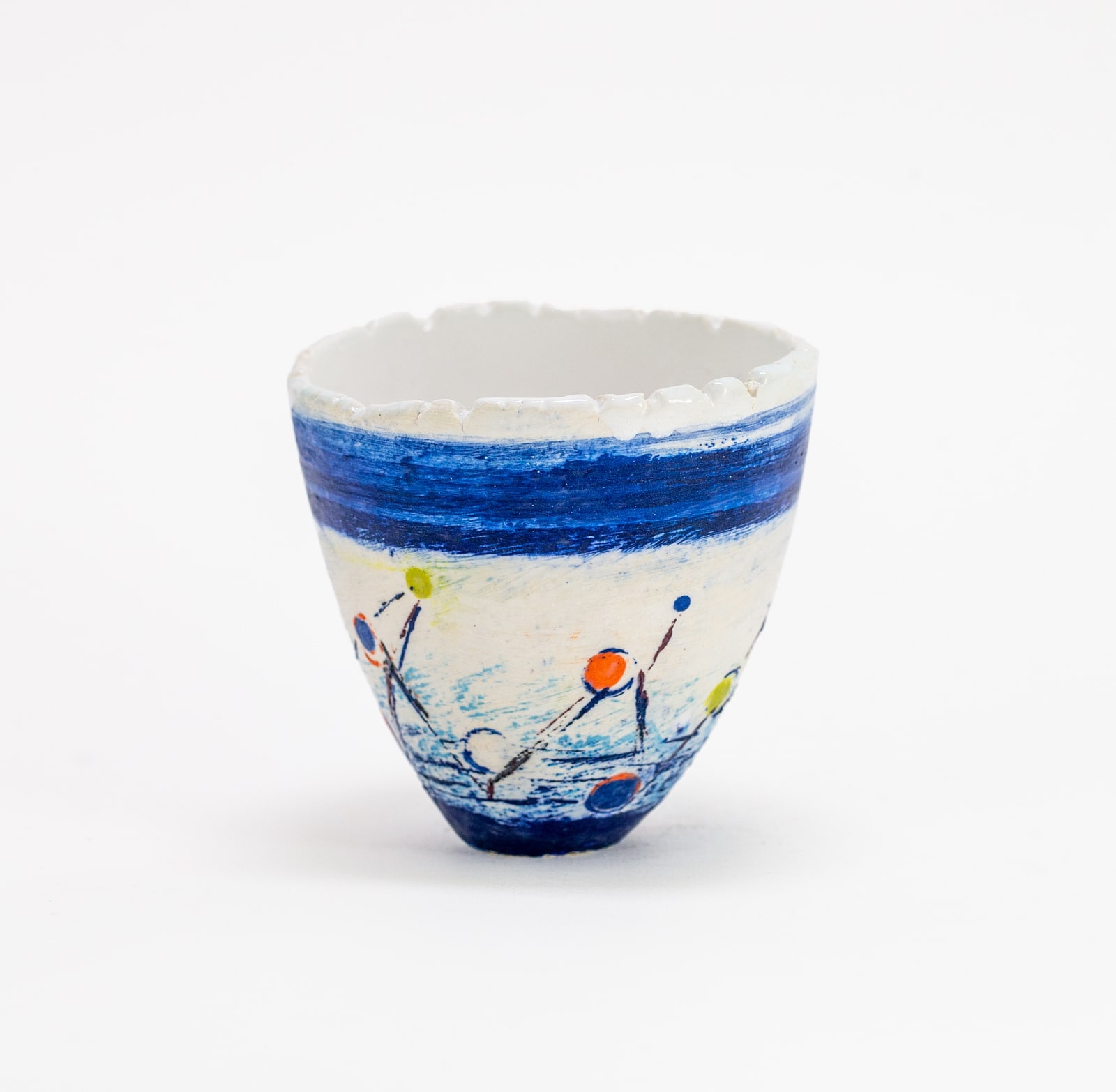 Paula Downing, Ropes & Buoys II Pinch Pot