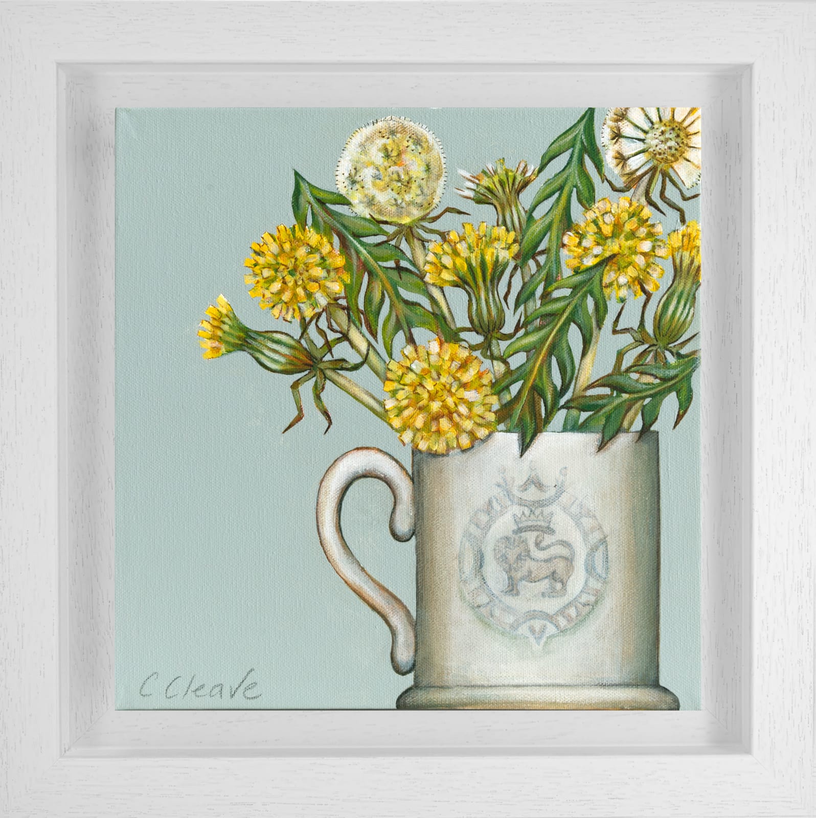 Caroline Cleave, Dandelions in a Mug