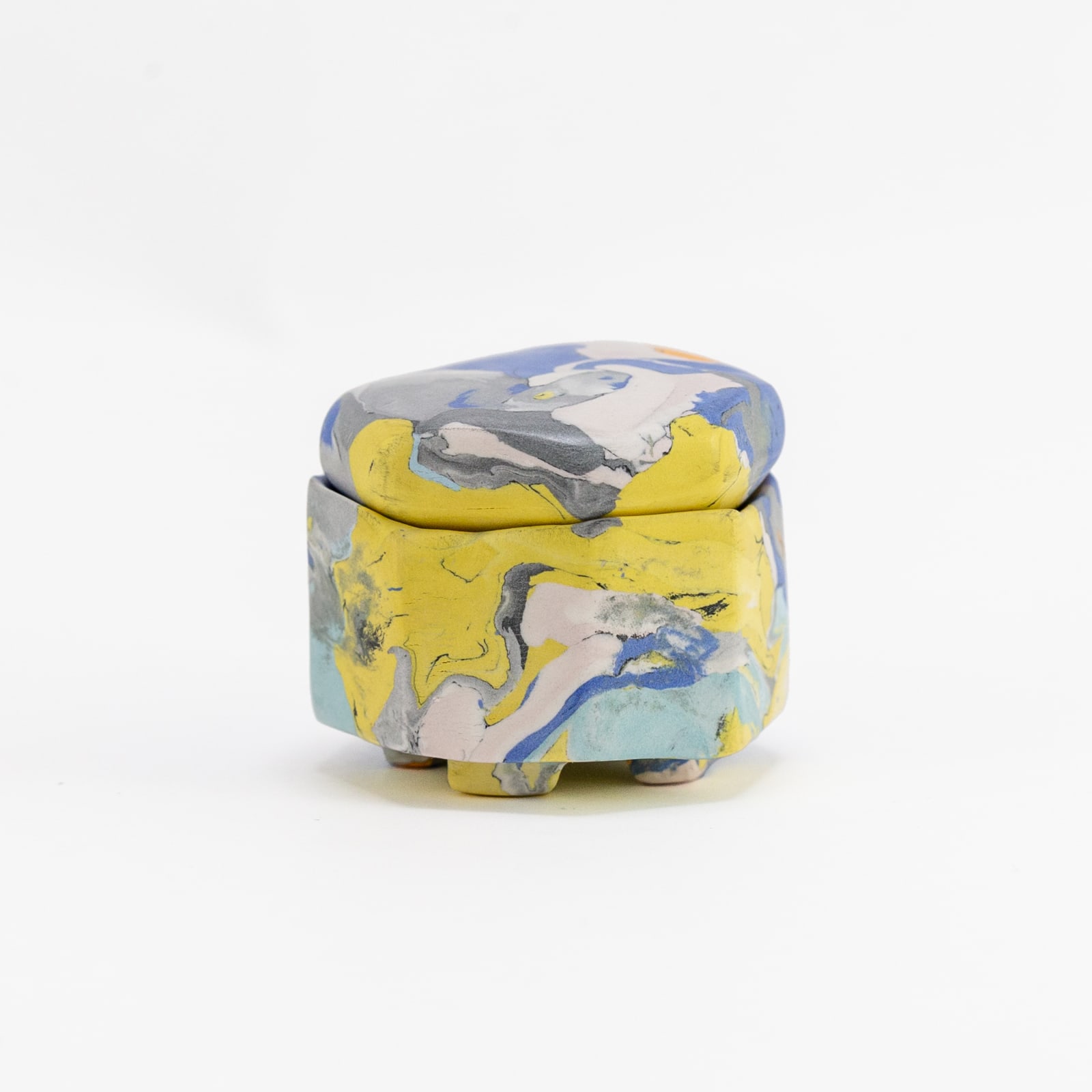 Judy McKenzie, Octagonal Porcelain Box