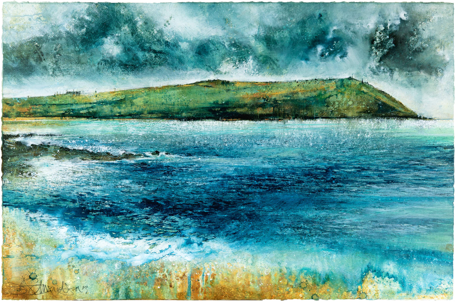 Stewart Edmondson, Stepper Point from the Coast Path