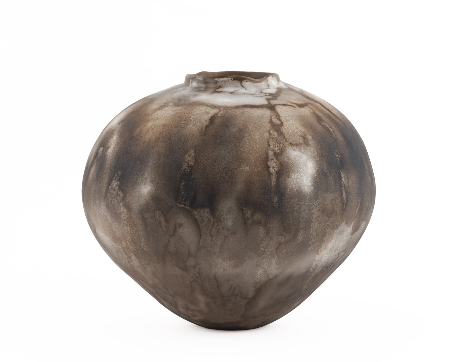 Moira Goodall, Textured Moon Jar, Large