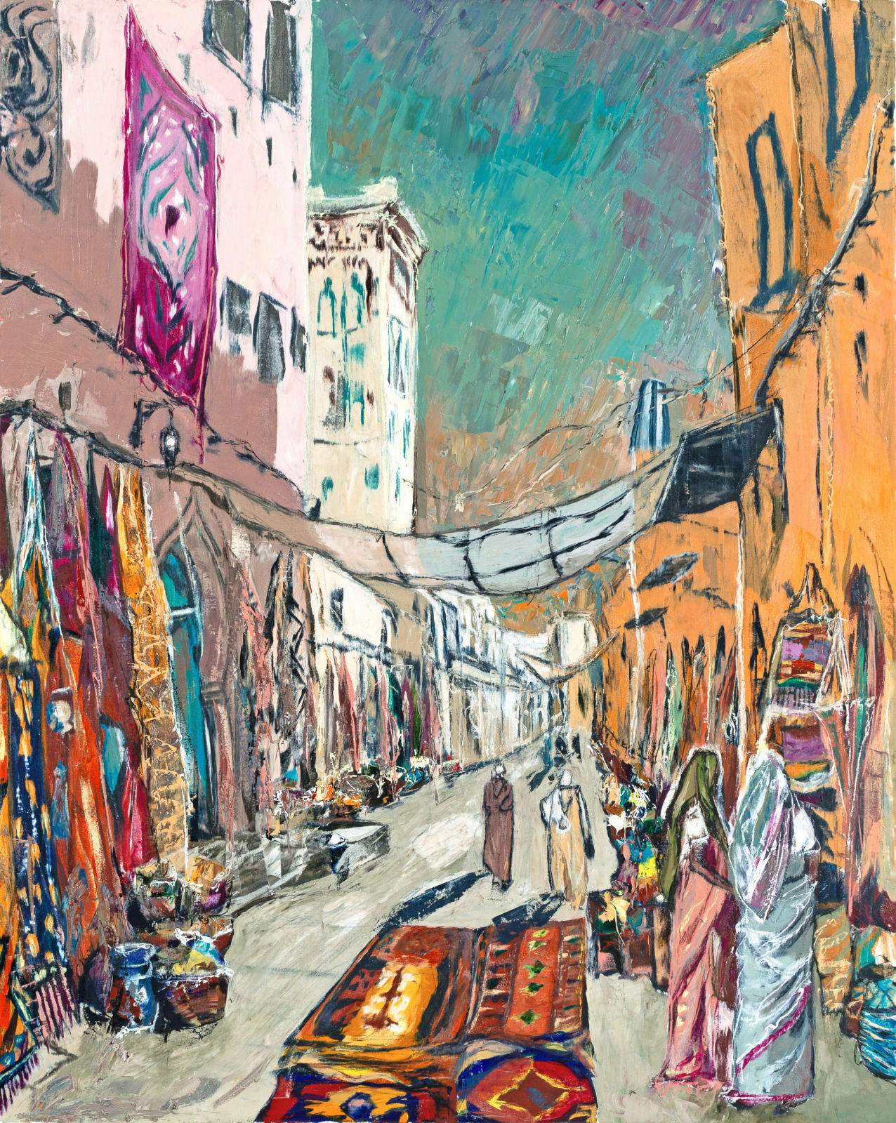 Max Leuchars, Marrakesh Street Scene