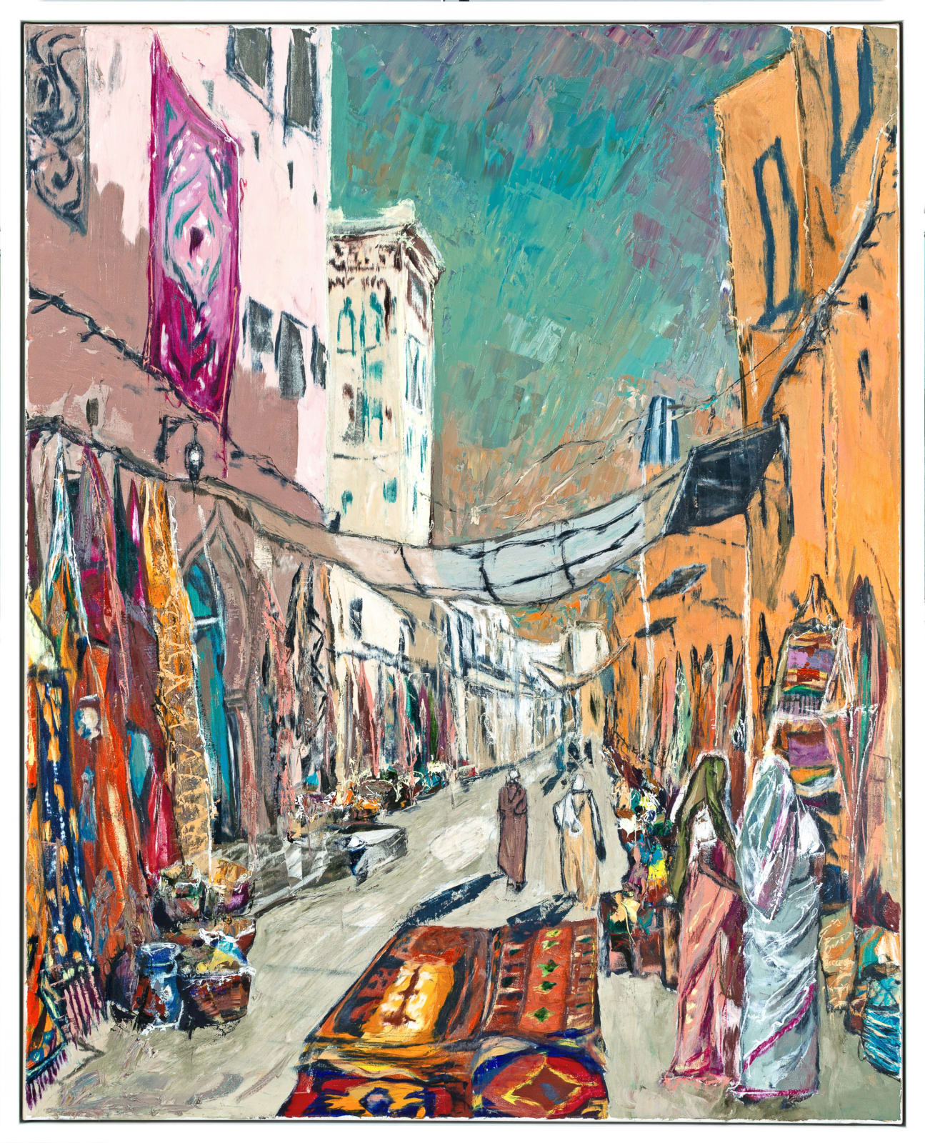 Max Leuchars, Marrakesh Street Scene