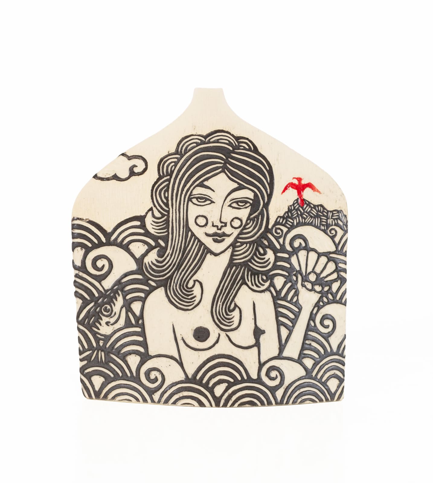 Russell Martin, Mermaid and Red Bird