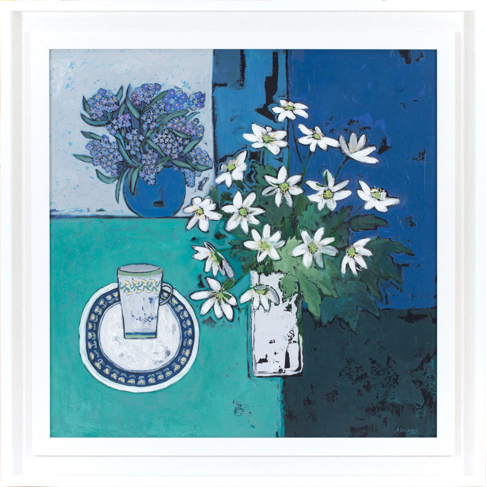 Alison Dickson, Forget Me Nots & Woodland Anemones