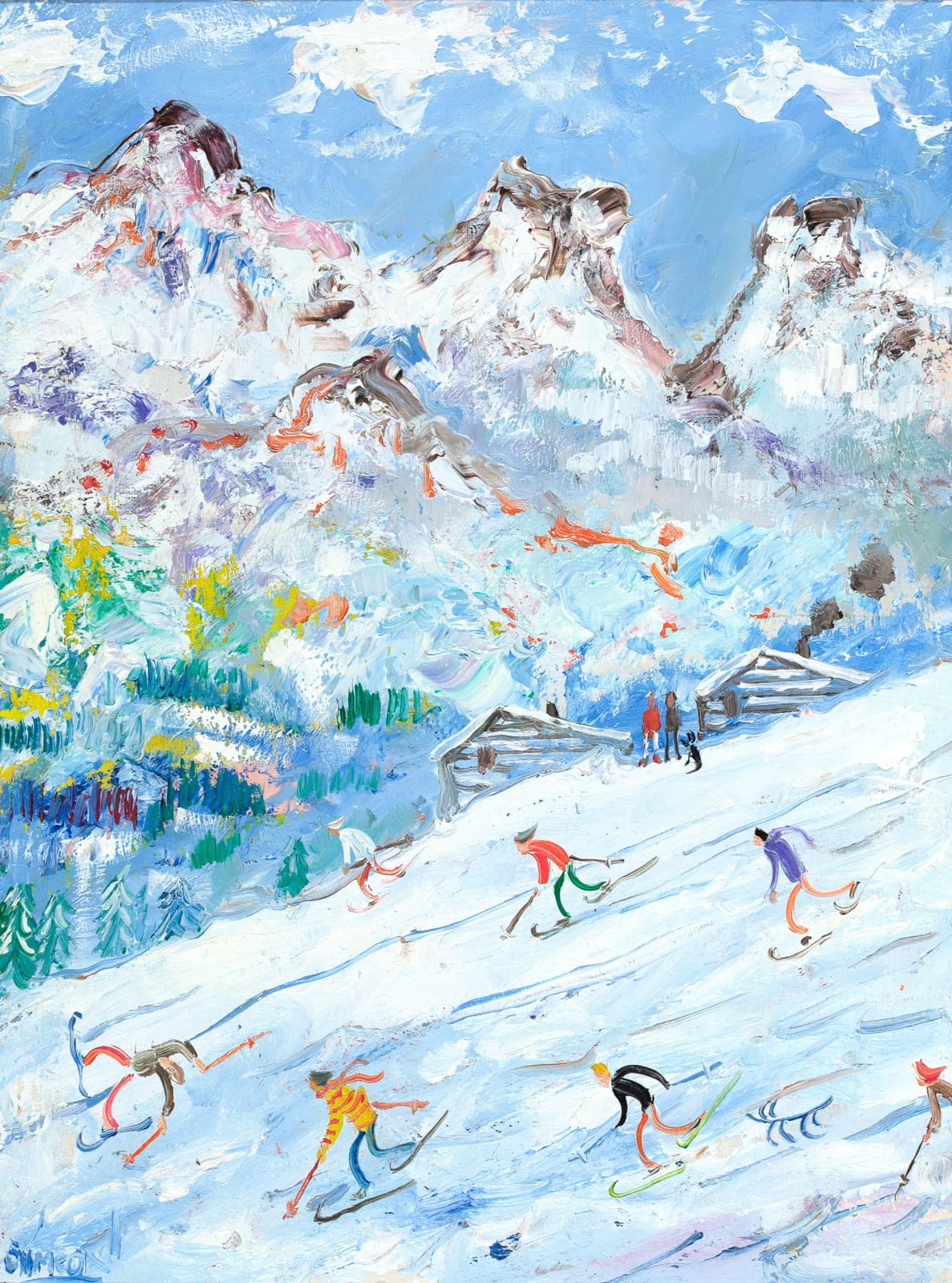 Simeon Stafford, Downhill, Mont Blanc