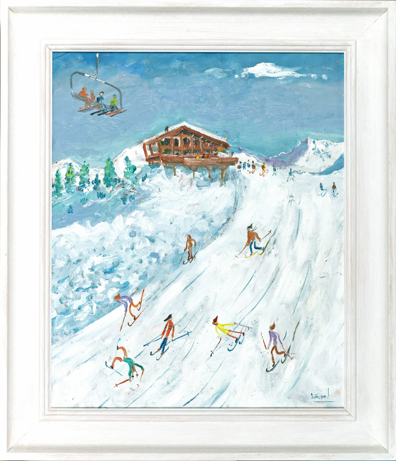 Simeon Stafford, Courchevel Chair Lift