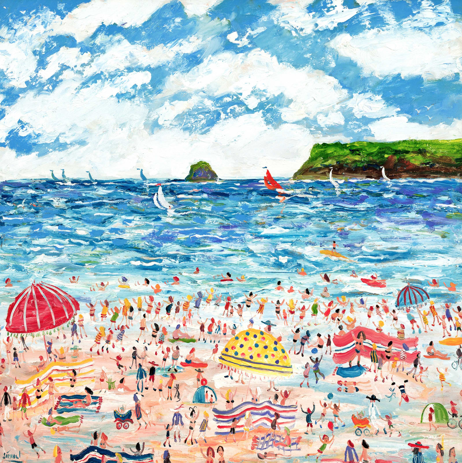 Simeon Stafford, Choppy Sea, Polzeath