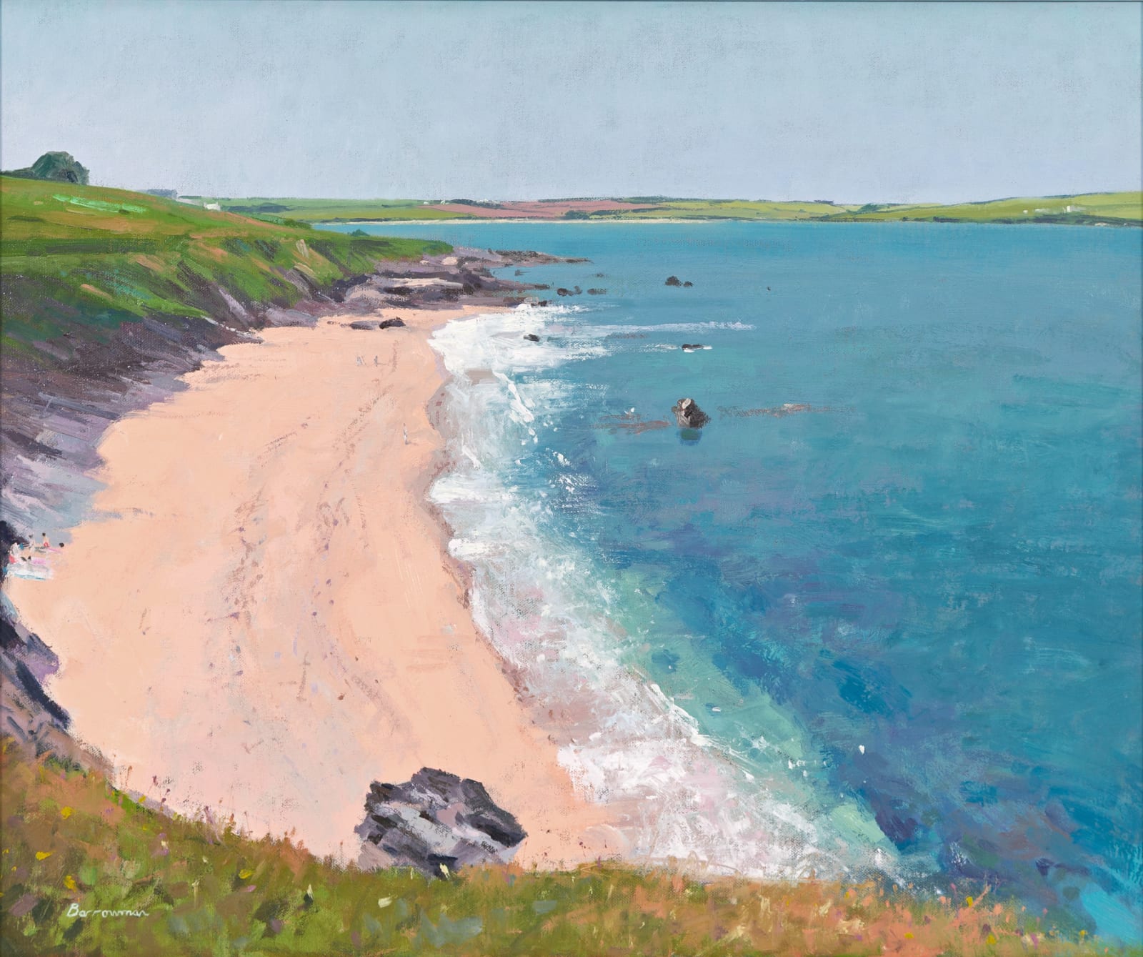 Andrew Barrowman, Quiet Beach on a Sunny Day, Greenaway