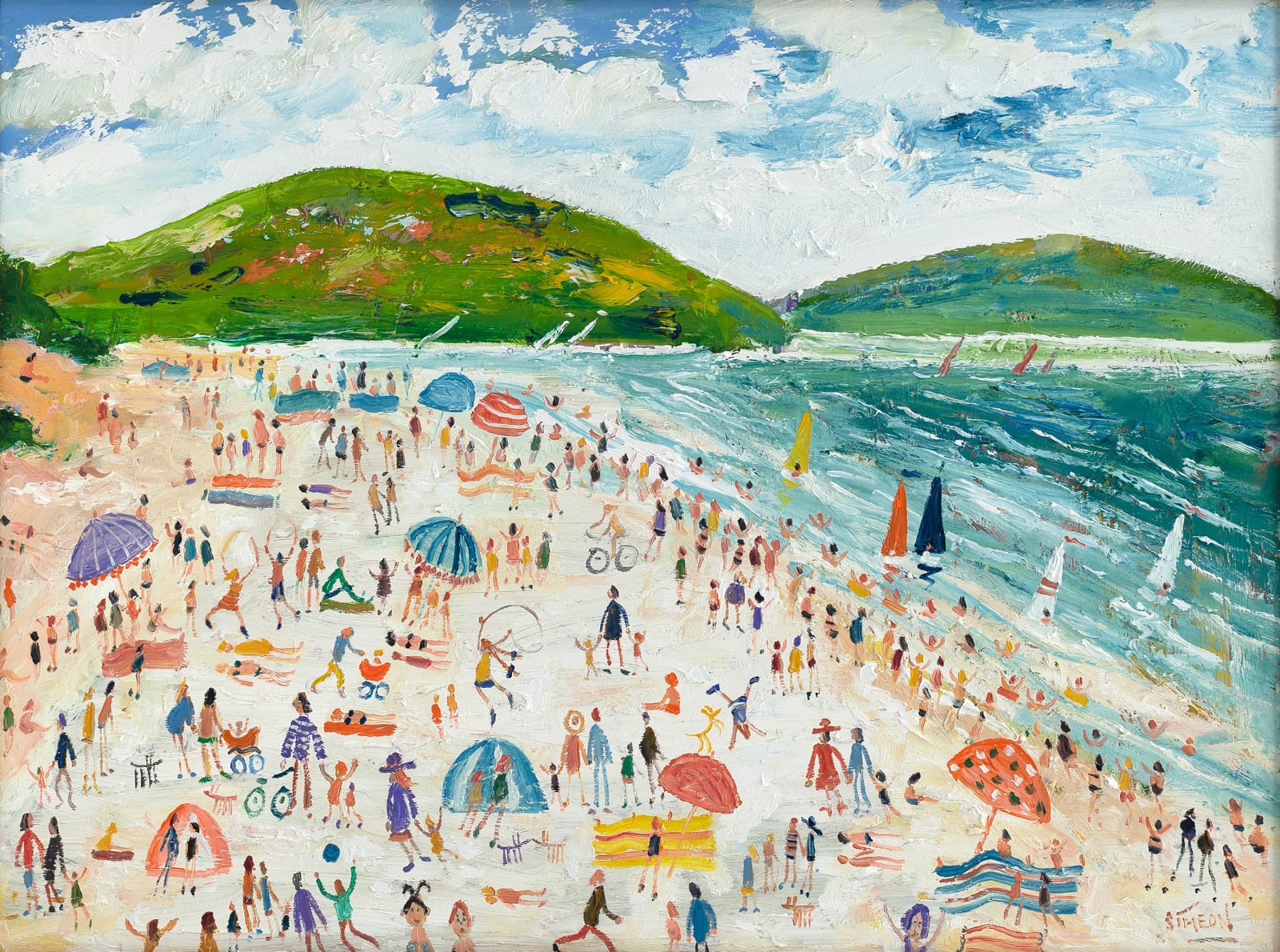 Simeon Stafford, Mid Tide, Daymer Bay