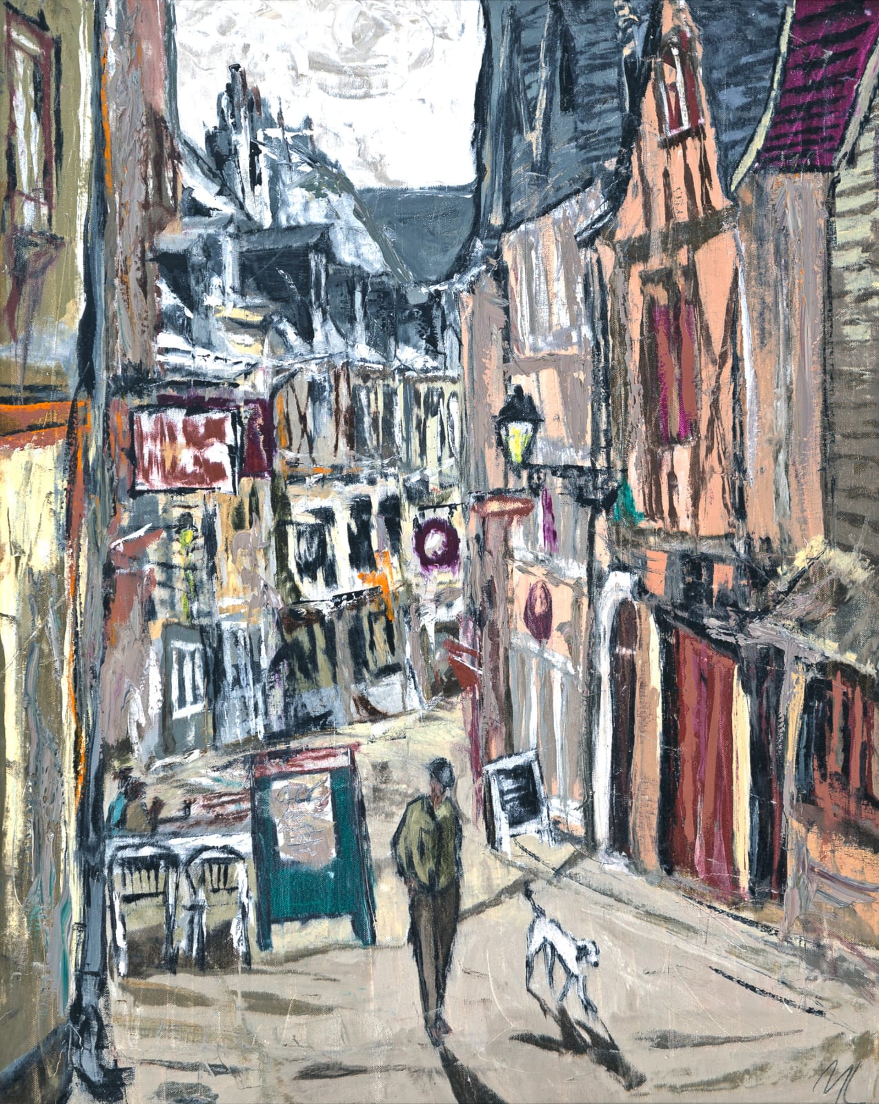 Max Leuchars, Normandy Street Scene