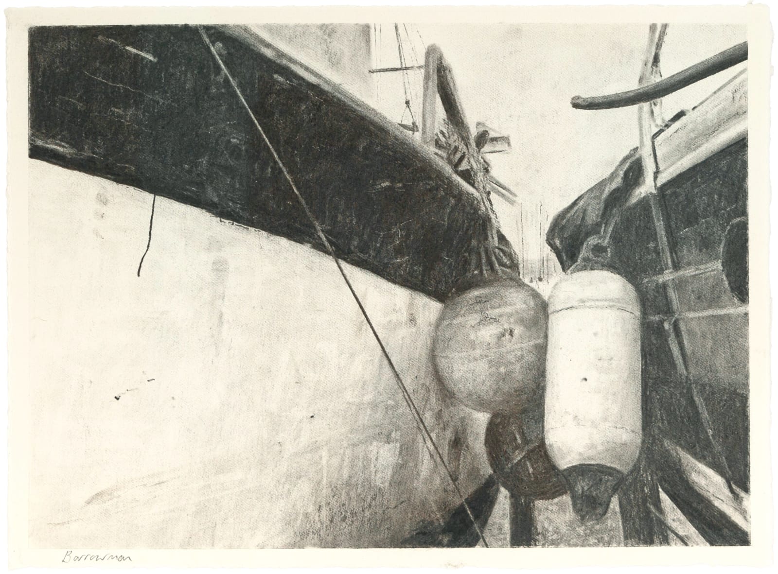 Andrew Barrowman, Boat Hulls at Mylor