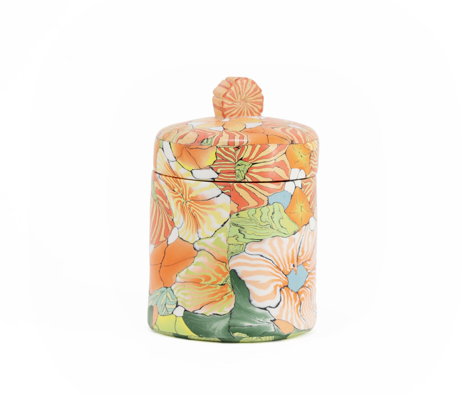 Judy McKenzie, Nerikomi Lidded Jar