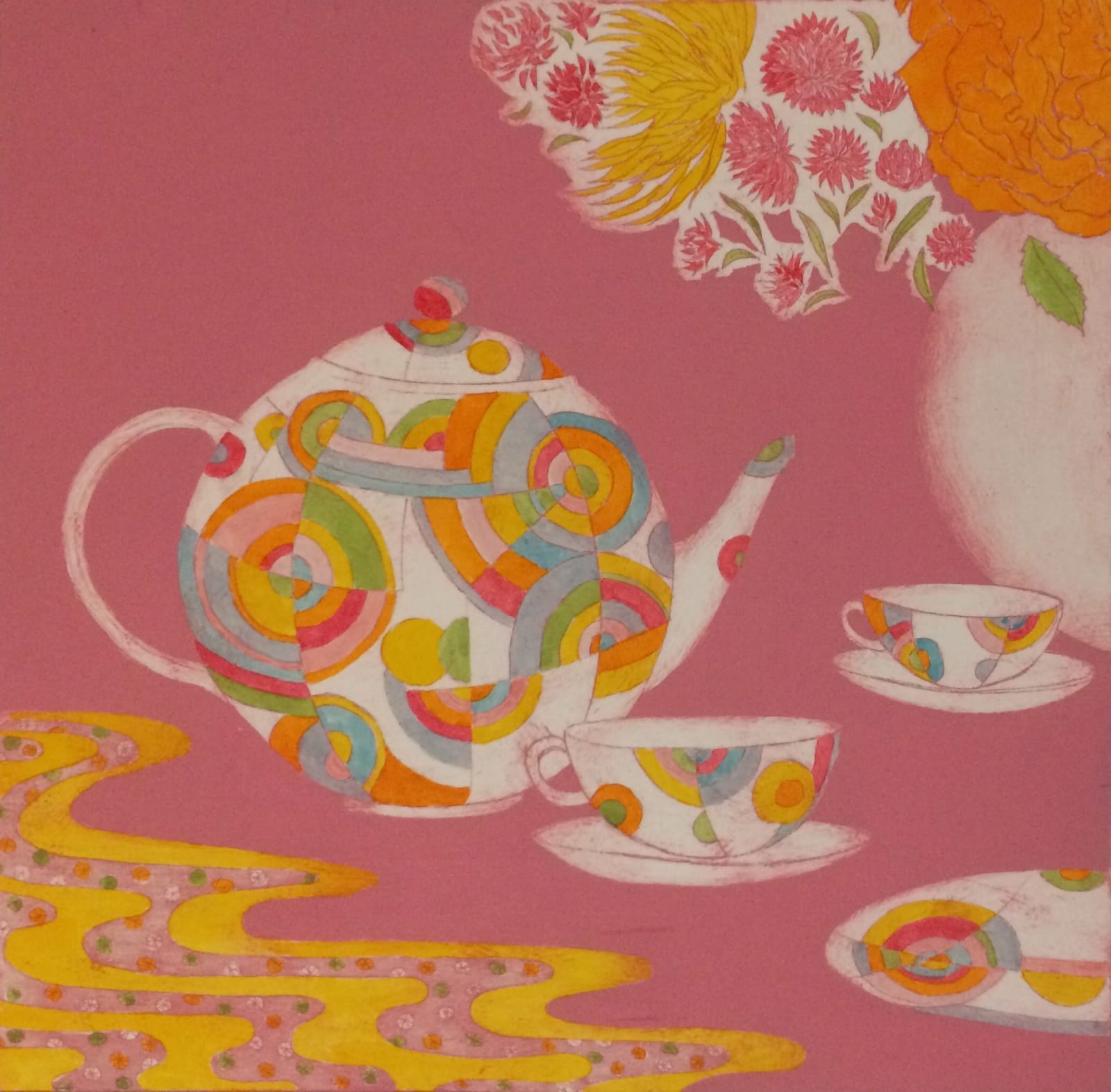 Sally Spens, Tea with Sonia