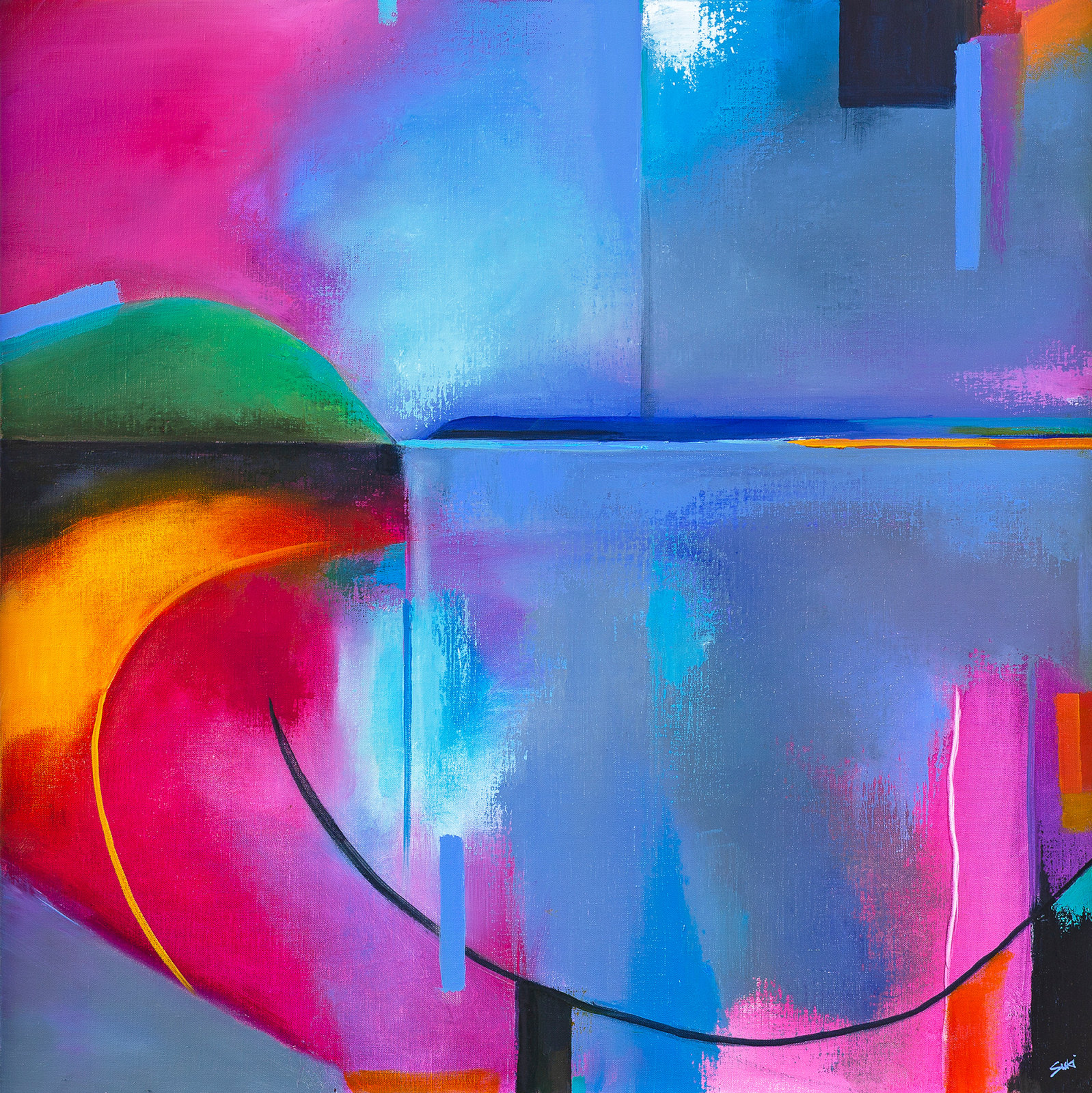 Suki - Prints, Contours