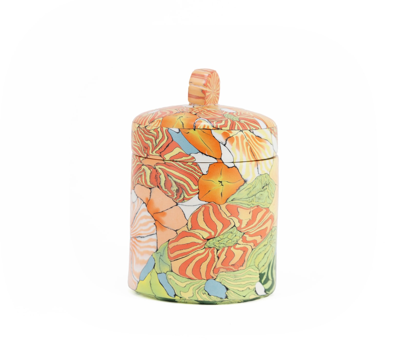 Judy McKenzie, Nerikomi Lidded Jar