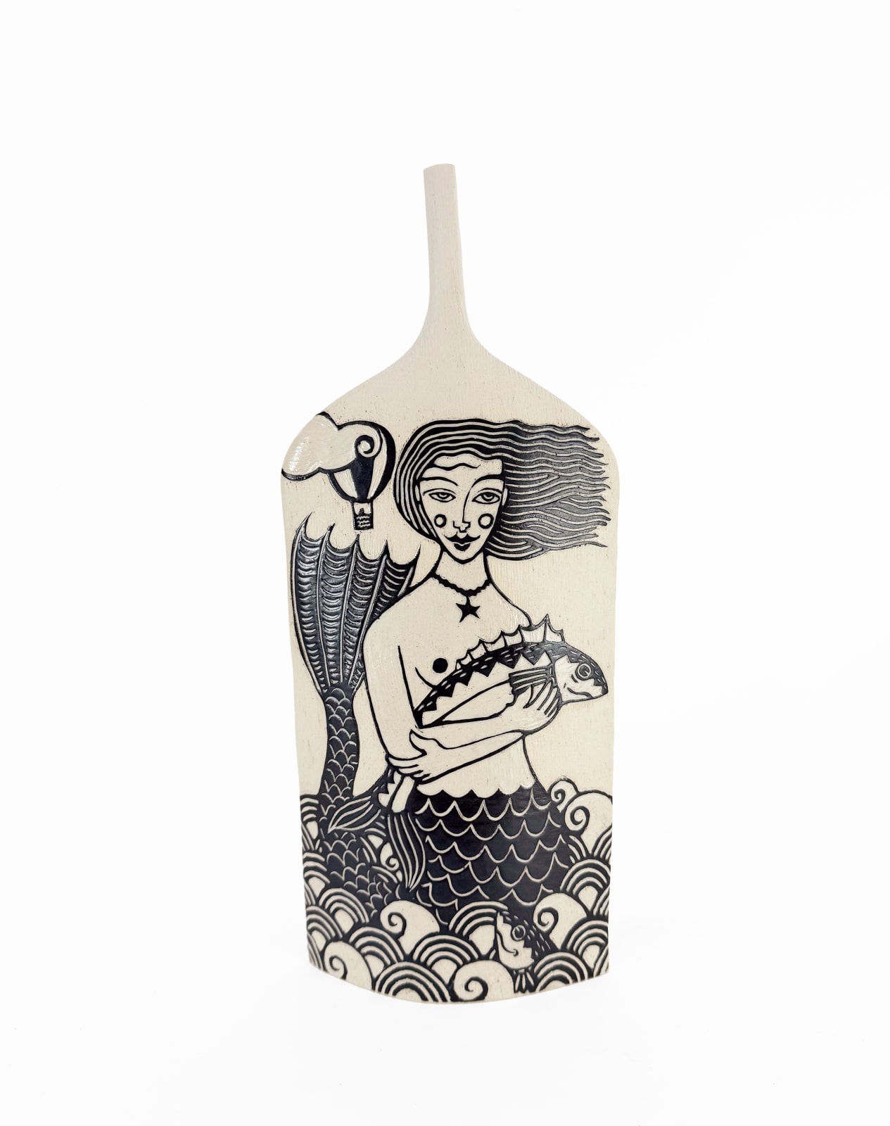 Russell Martin, Mermaid with Fish