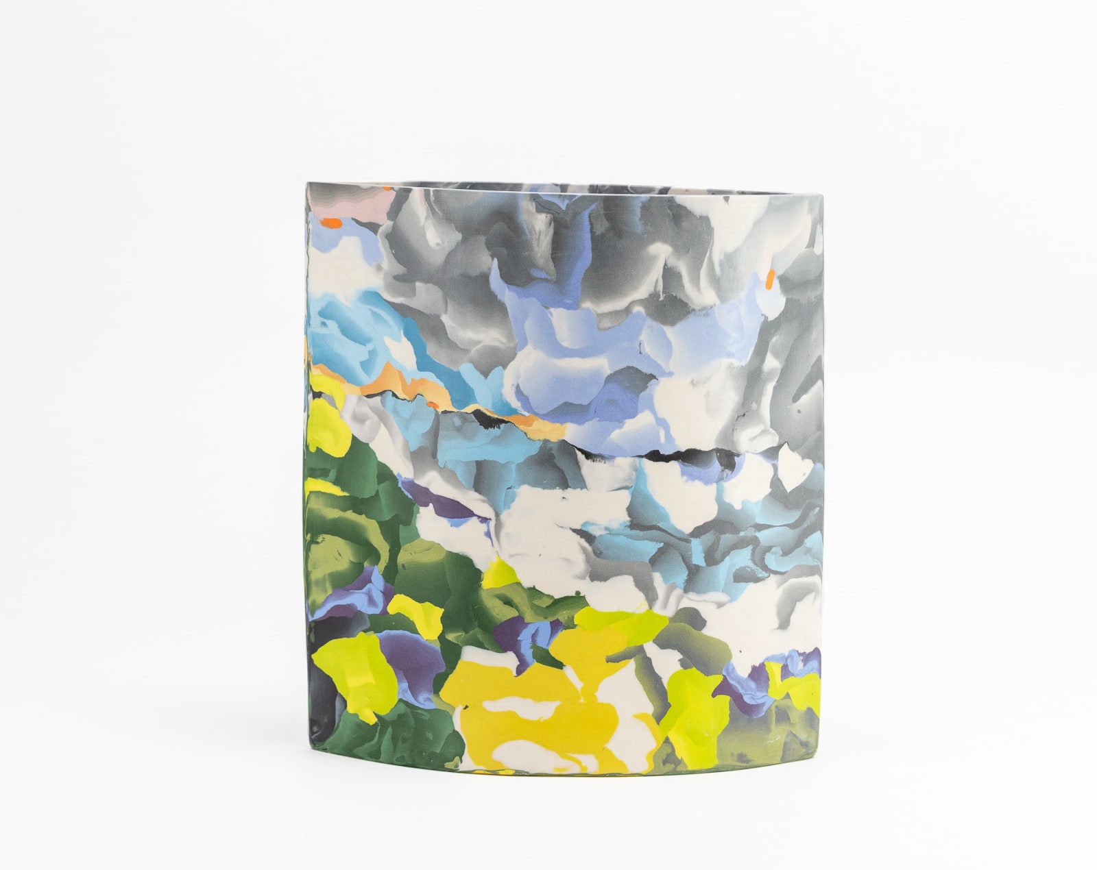 Judy McKenzie, To The Beach, Large Eliptical Vase