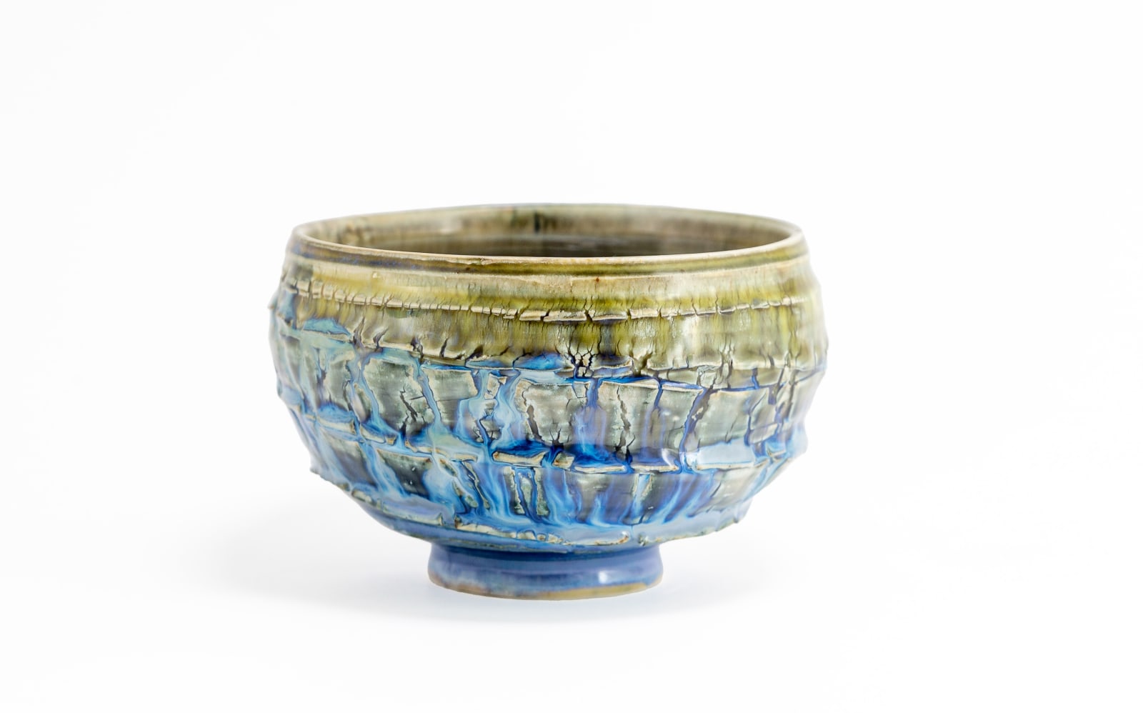 Hugh West, Glazed Crackled Bowl