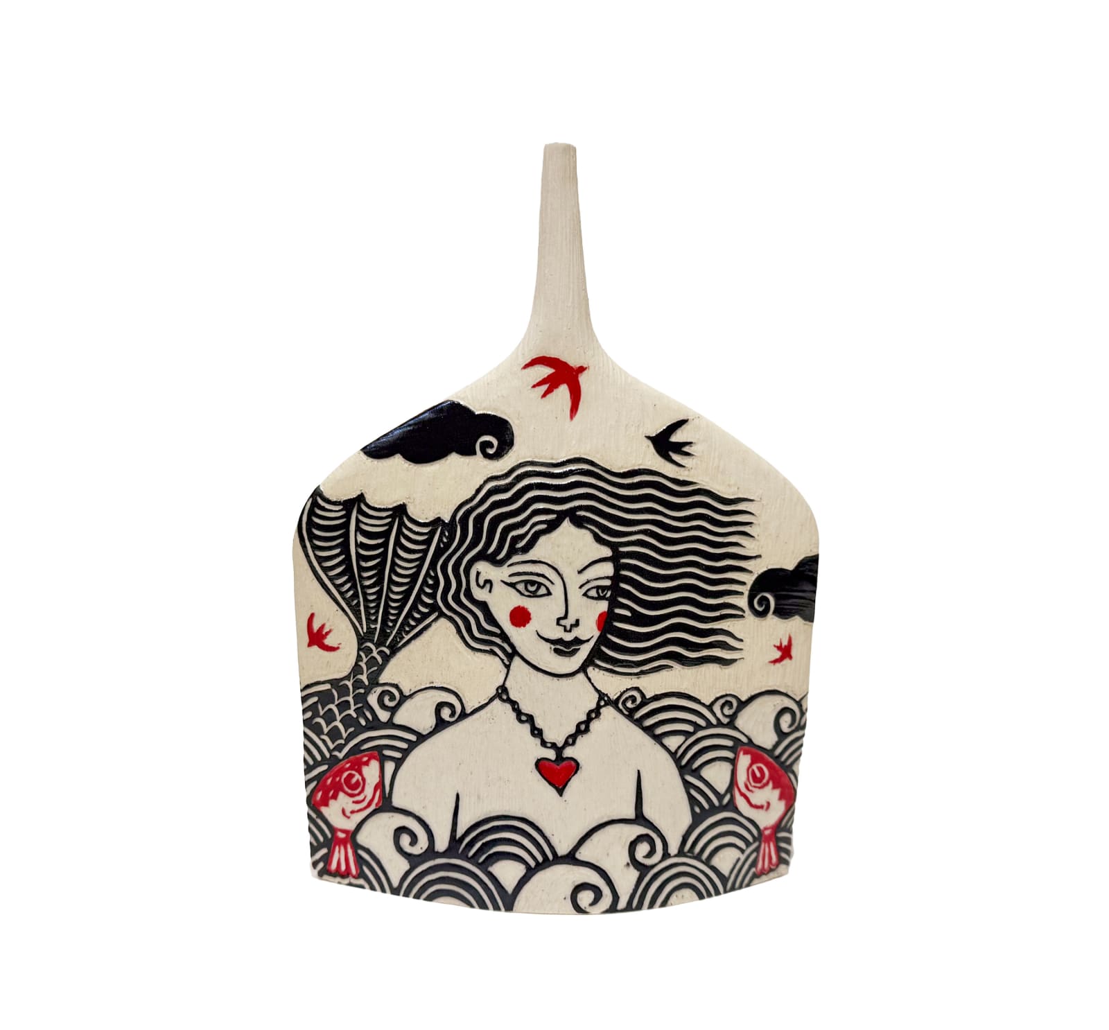 Russell Martin, Mermaid with Necklace