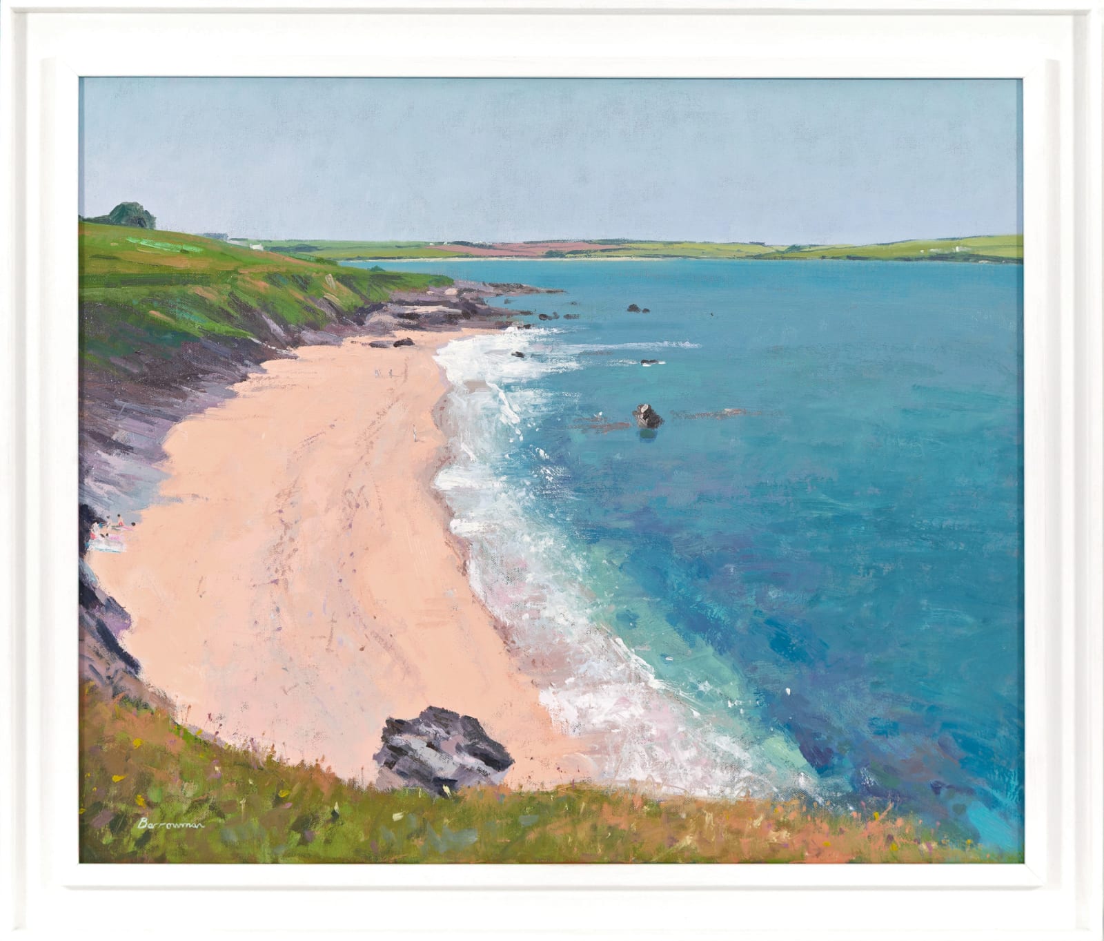 Andrew Barrowman, Quiet Beach on a Sunny Day, Greenaway