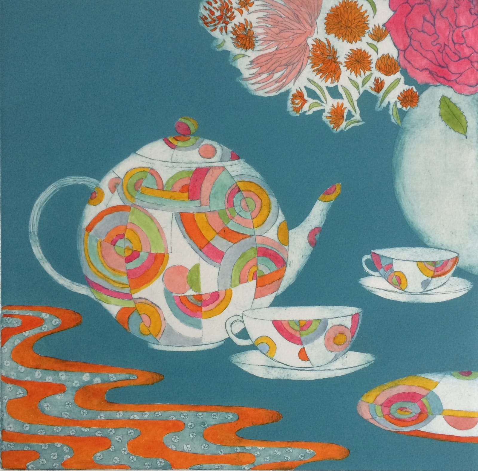 Sally Spens, Tea with Sonia