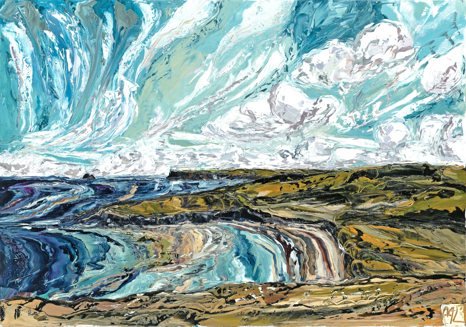 Max Leuchars, Parting Clouds Over Polzeath