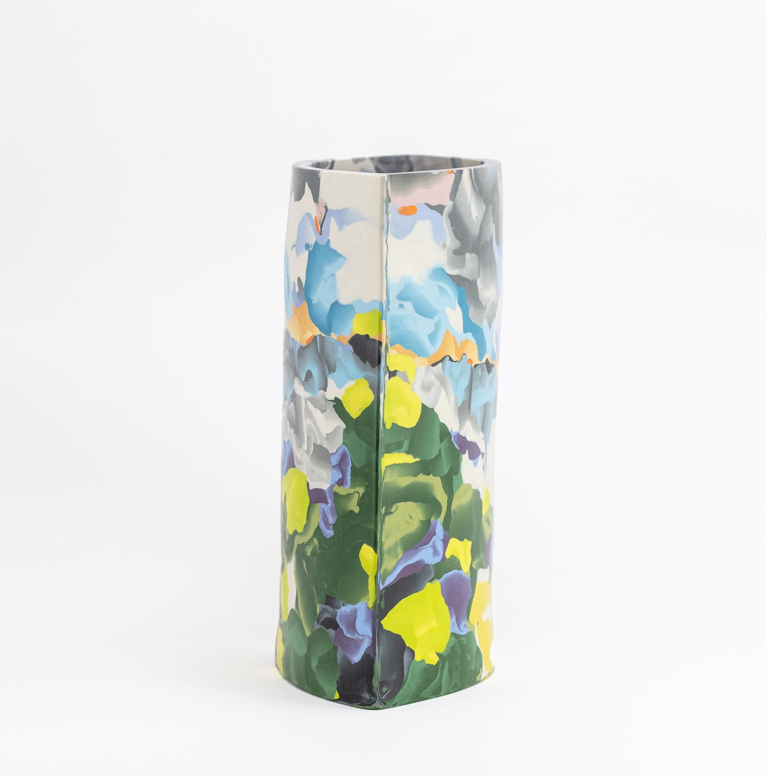 Judy McKenzie, To The Beach, Large Eliptical Vase