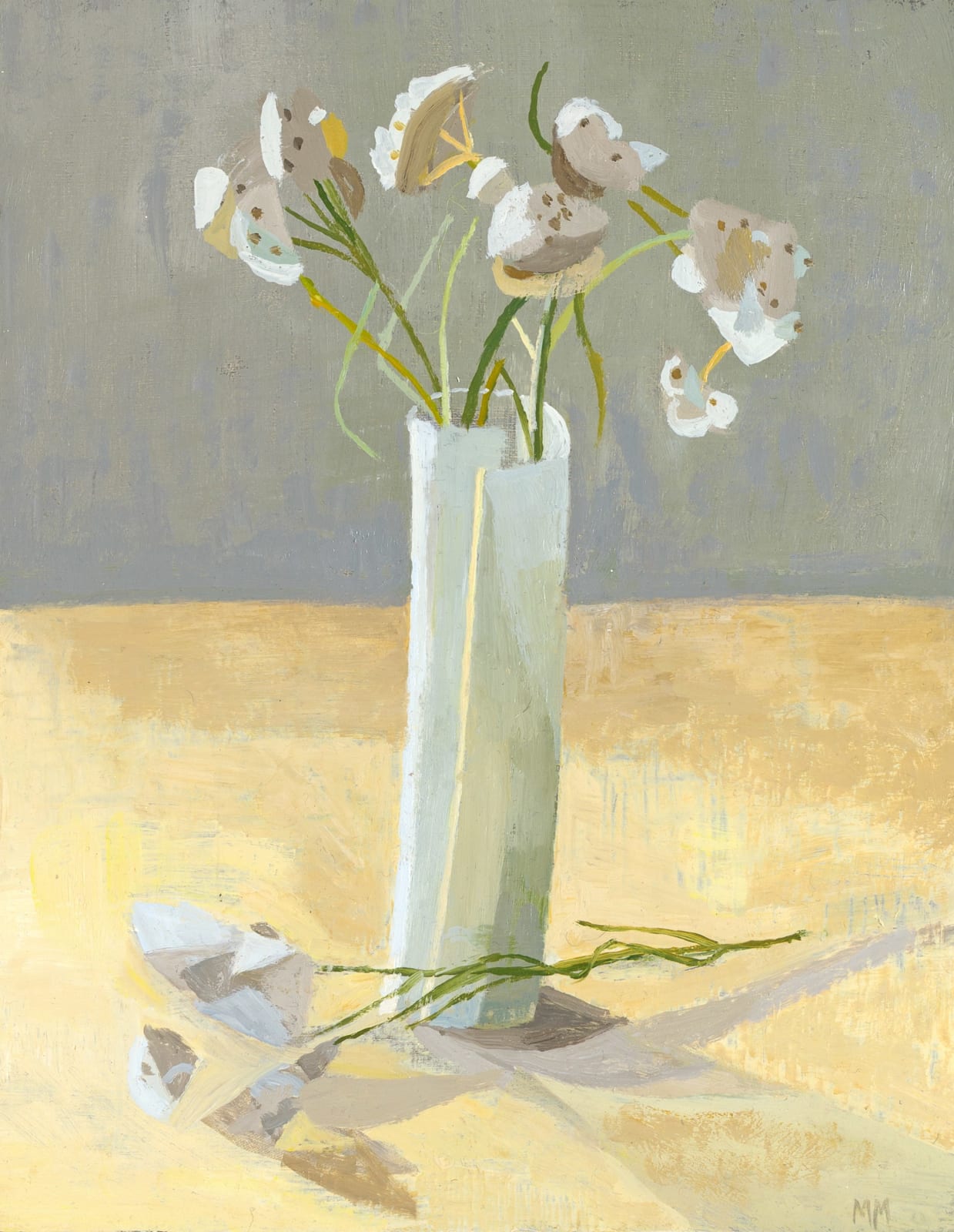 Mary Mabbutt, Flowers from the Potager Garden I